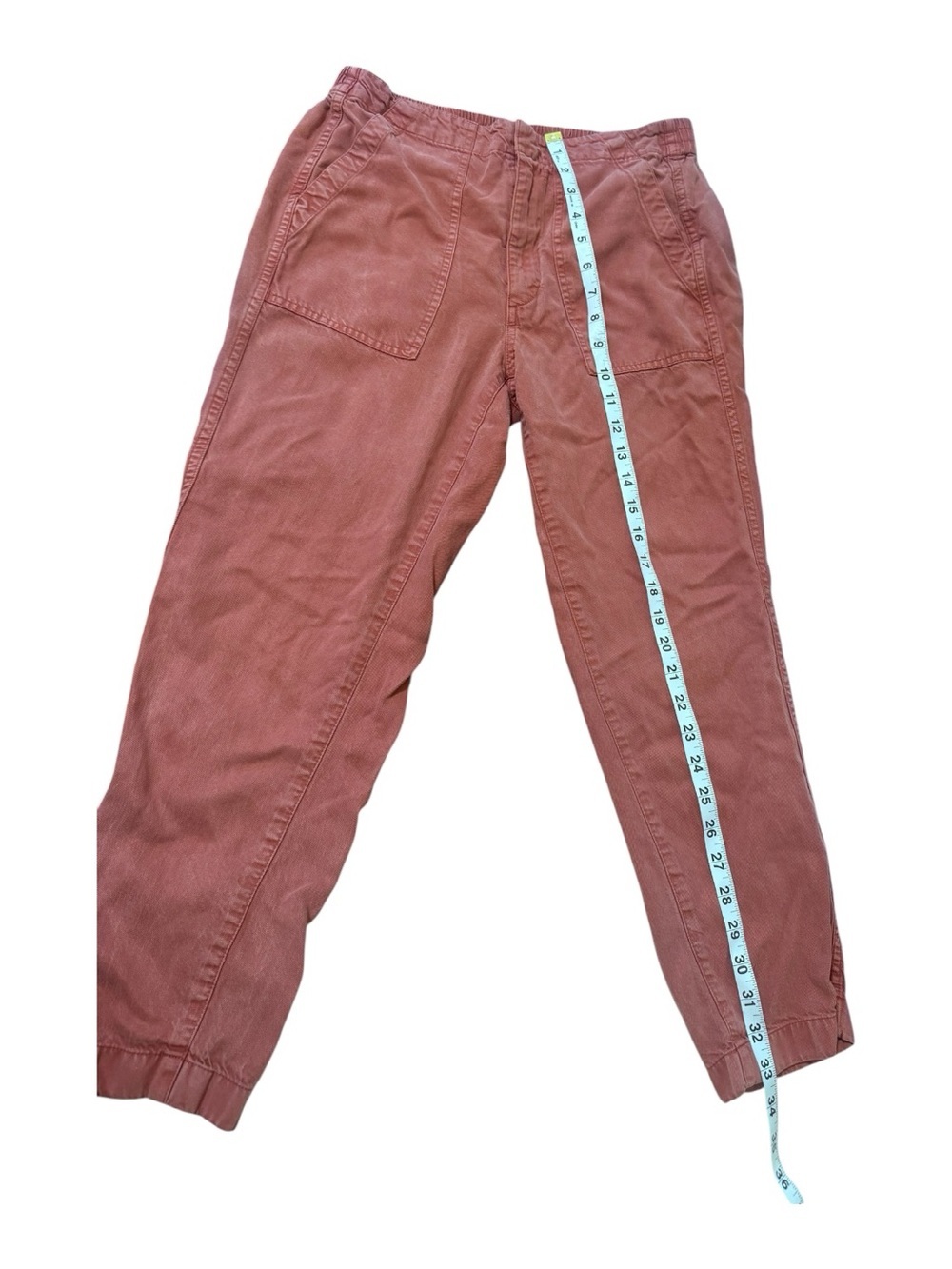 J. Crew Washed Rose Cropped Utility Pants - Picture 4 of 8